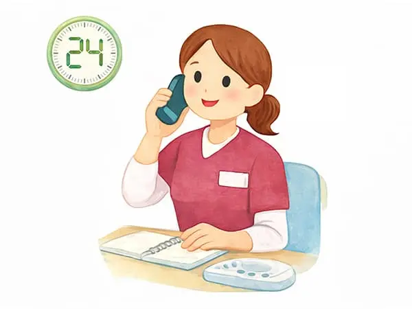 24時間対応